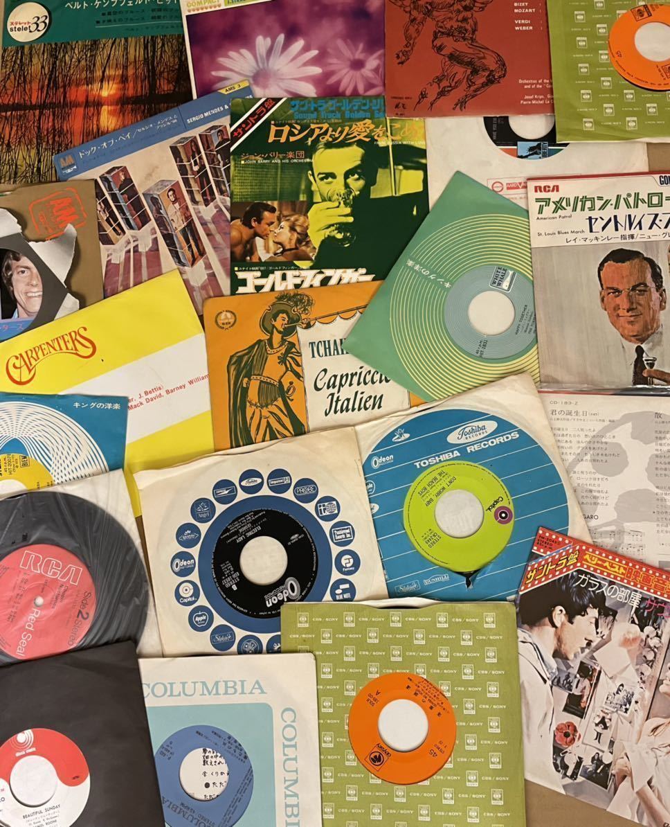 新入荷・中古レコード80年代洋楽ロック日本盤7インチ50枚買い取り 新