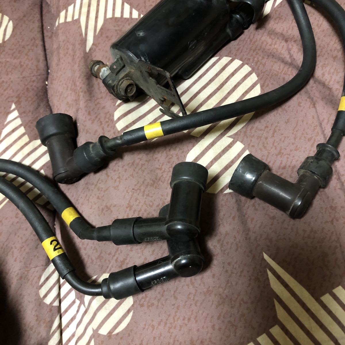 KAWASAKI GPZ400F ZX400A イグニッションコイル 当時物 作動OK