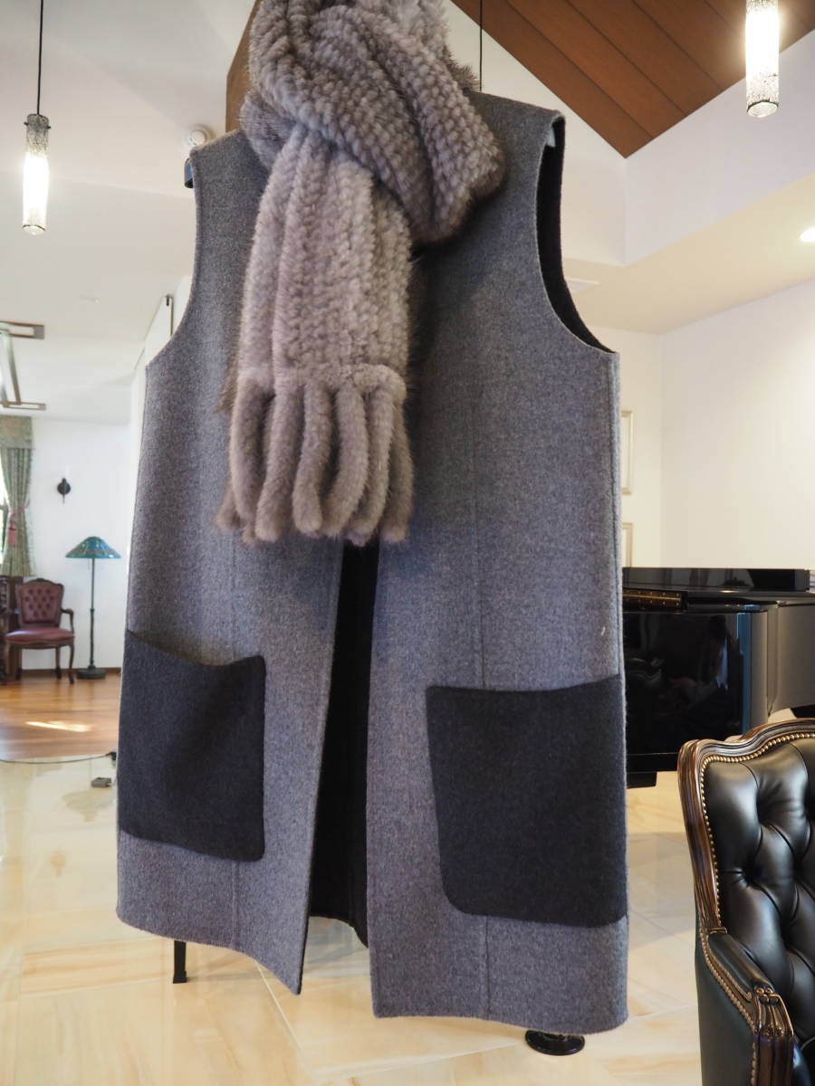 FOXEY☆ジレ＋ファーストール☆フォクシー(コート)｜売買された 