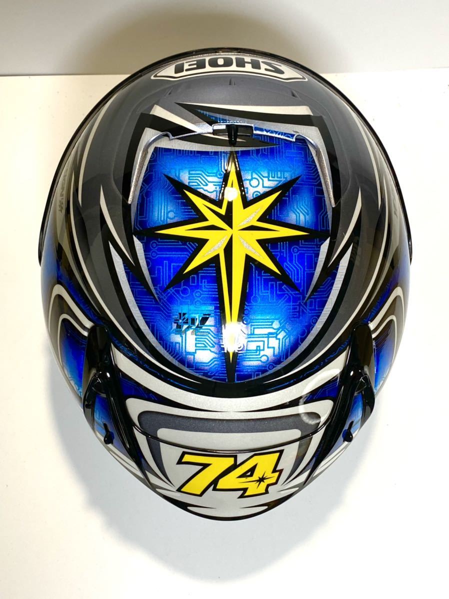 ヘルメット】希少 美品 SHOEI X ELEVEN 加藤大治郎 メモリアル