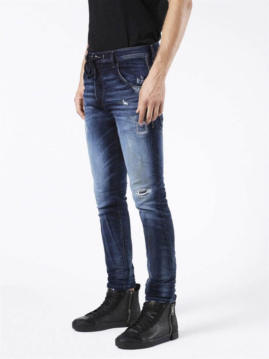 DIESEL KROOLEY CB-NE JOGG JEANS】ディーゼル リペア加工 DIESEL KROOLEY CB-NE JOGG JEANS】ディーゼル リペア加工
