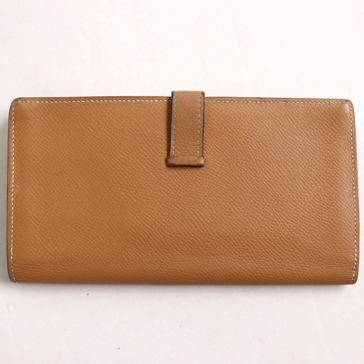 フランス製▽HERMES エルメス ベアンスフレ ヴォーエプソン シルバー 