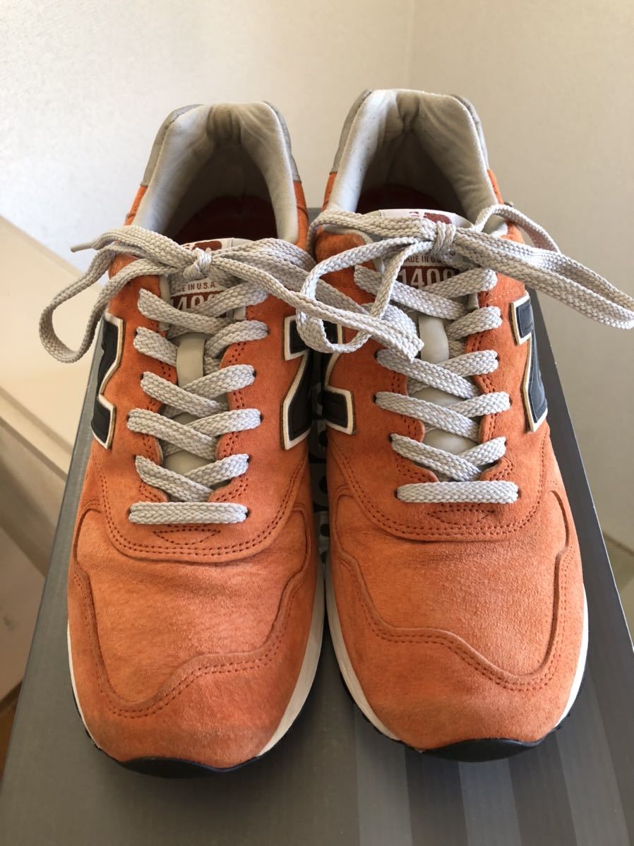 balance M1400BC 別注 new - M1400 NB公式 BALANCE（ニューバランス）の「New NEW USA made 1&frasl;2 0 オレンジ レア ニューバランスのスニーカー「M1400」新色“ブラック”メイドイン