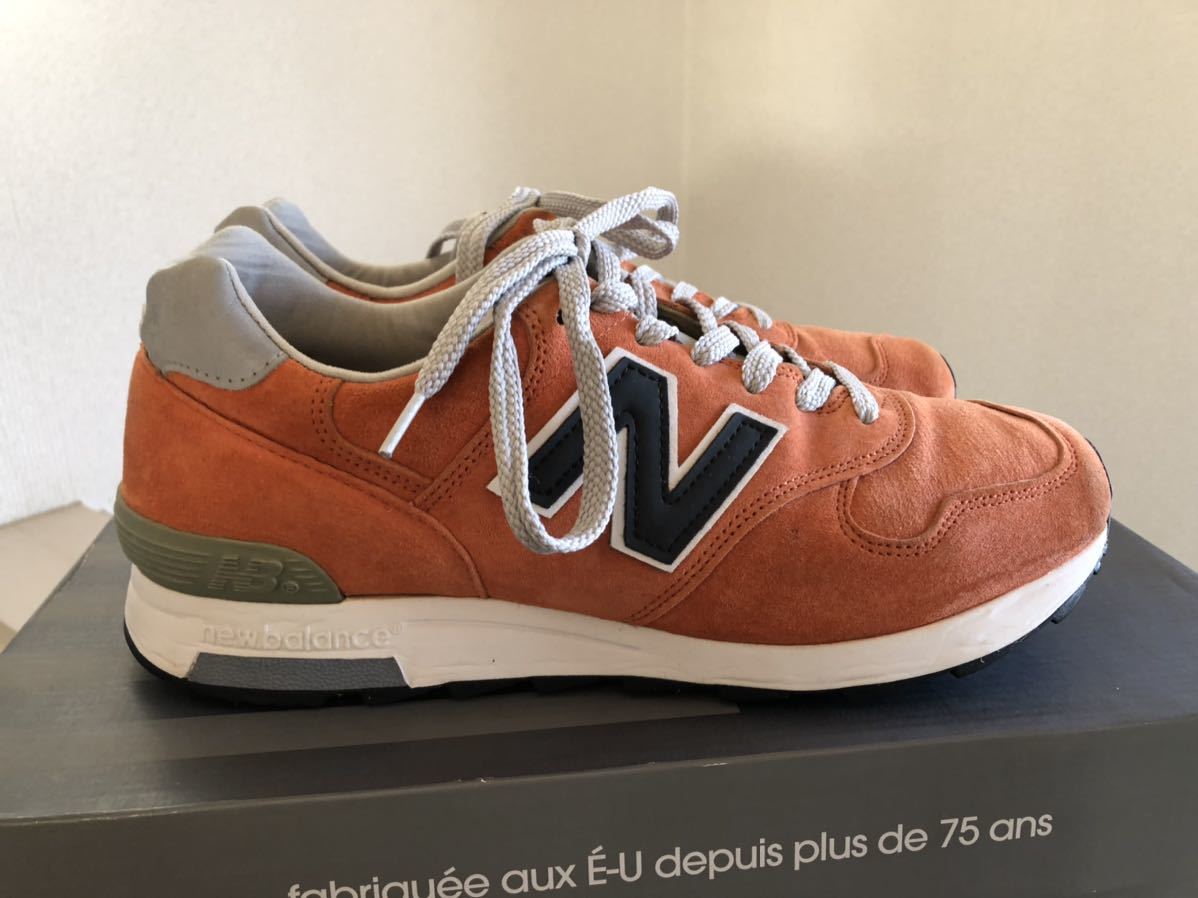 balance M1400BC 別注 new - M1400 NB公式 BALANCE（ニューバランス）の「New NEW USA made 1&frasl;2 0 オレンジ レア ニューバランスのスニーカー「M1400」新色“ブラック”メイドイン