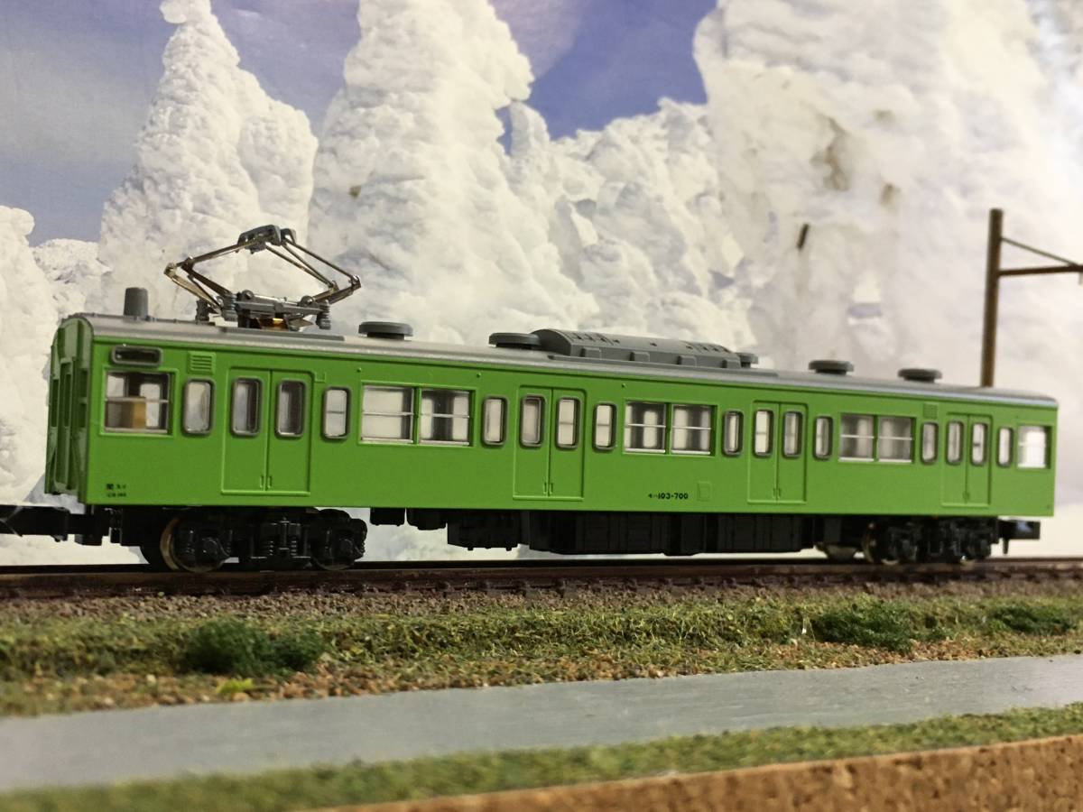 N817 Kato 103系 モハ103 パンタグラフ搭載車t車 ウグイス 山手線 関西線 奈良線 大阪環状線区間快速 赤羽線 横浜線 通勤形電車 売買されたオークション情報 Yahooの商品情報をアーカイブ公開 オークファン Aucfan Com