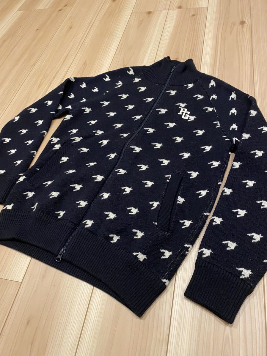 状態良好 PEARLY GATES パーリーゲイツ PG ジャケット ウール ニット