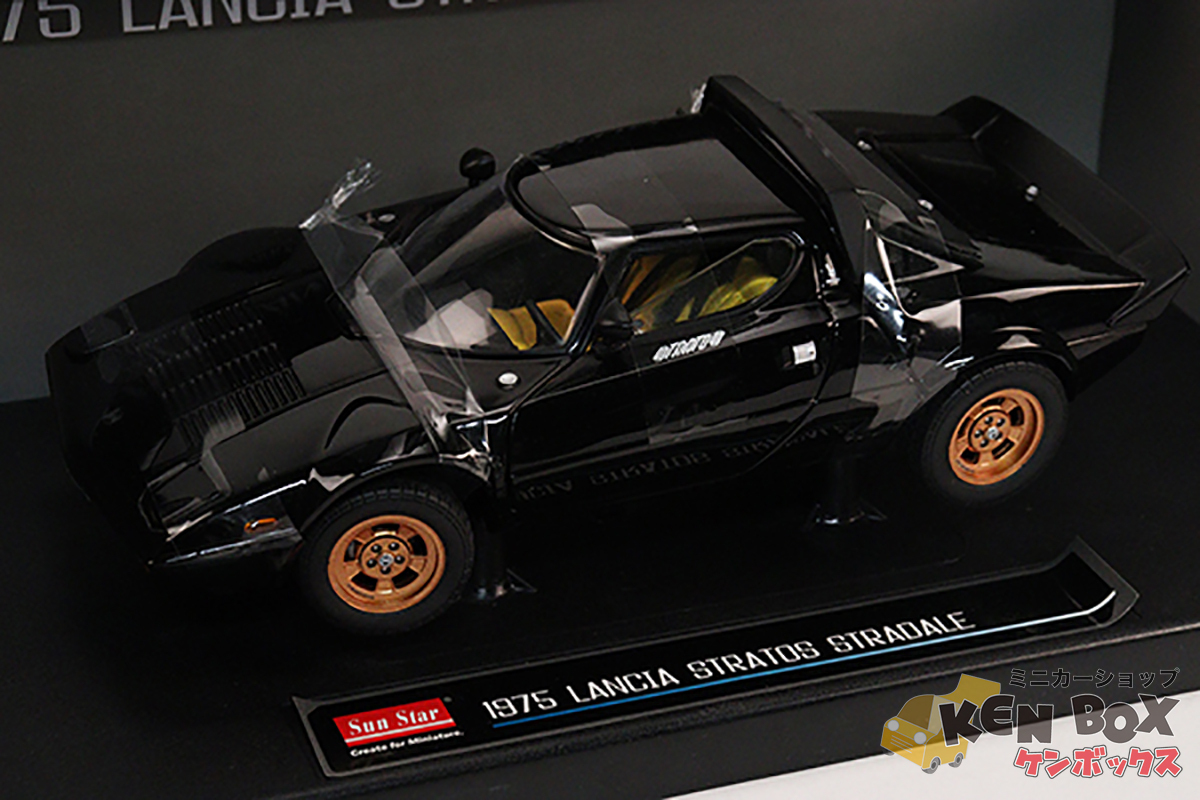 【高品質，限定SALE】 サンスター 1975 LANCIA STRATOS STRADALE ランチア ストラトス ストラダーレ 1/18スケール 撮影の為に開封しました(サンスター)｜売買されたオークション情報、yahooの商品情報をアーカイブ公開 - オ サンスター
