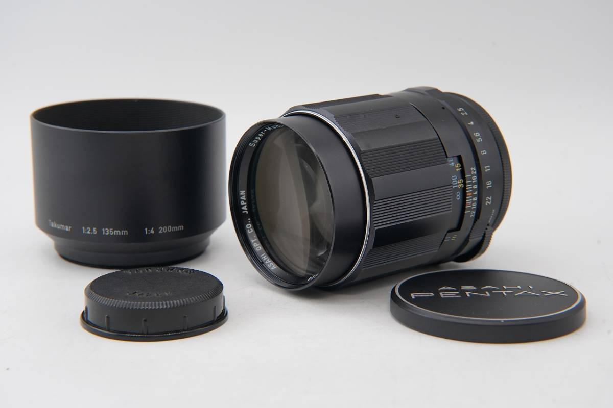 並品 】 ペンタックス Asahi Super Multi coated Takumar f2.5 135mm