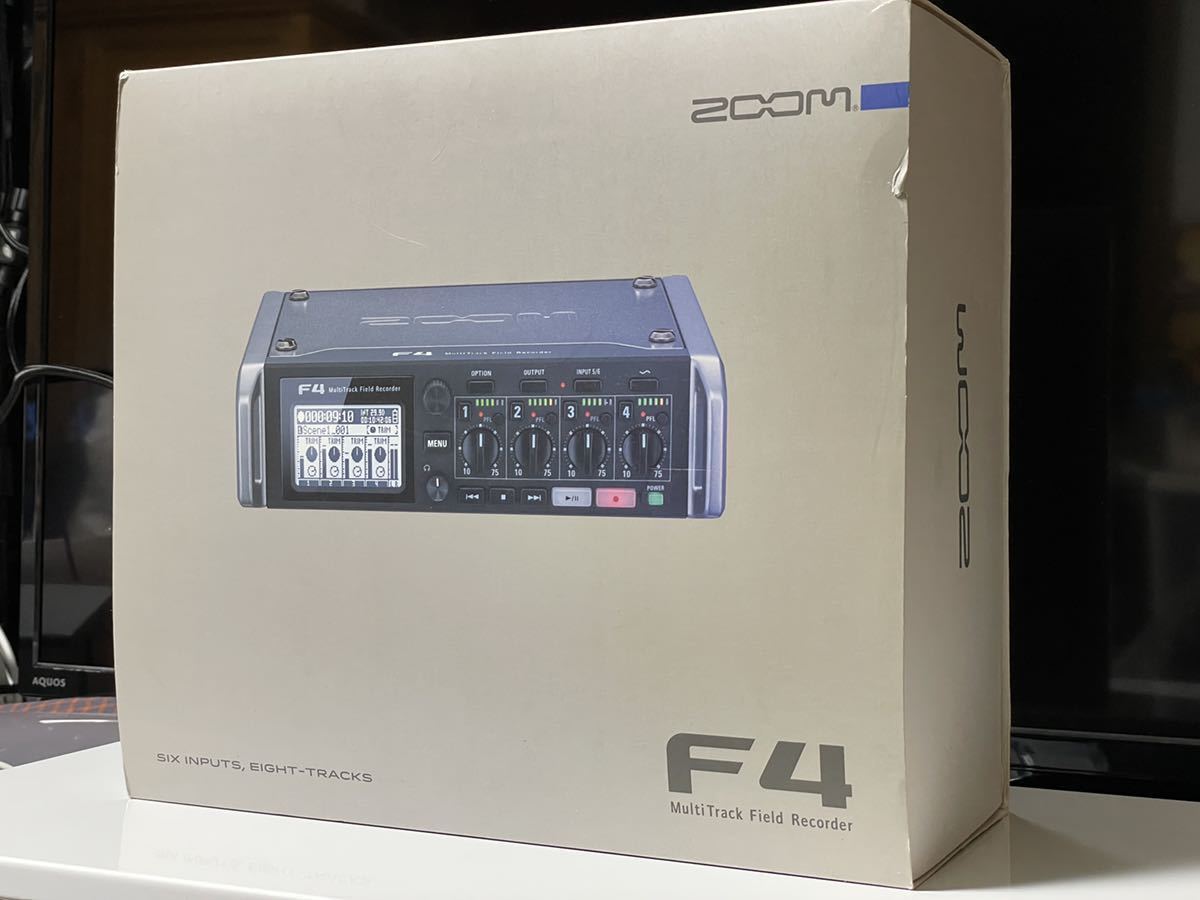 デジタルミキサー zoom F4 マルチトラック フィールド レコーダー