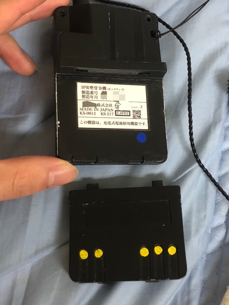 残り1個】現行型 IPR 受令機 1/1スケール モックアップ 警察無線 残り1
