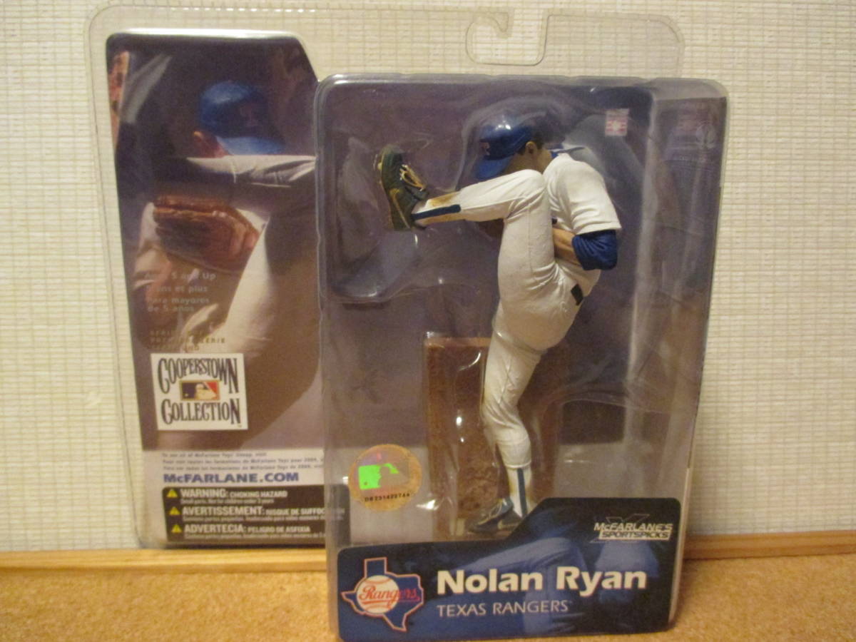 114 未開封 マクファーレン MLB ノーラン・ライアン フィギュア マクファーレンMLB CPT-1 ノーラン・ライアン① テキサス