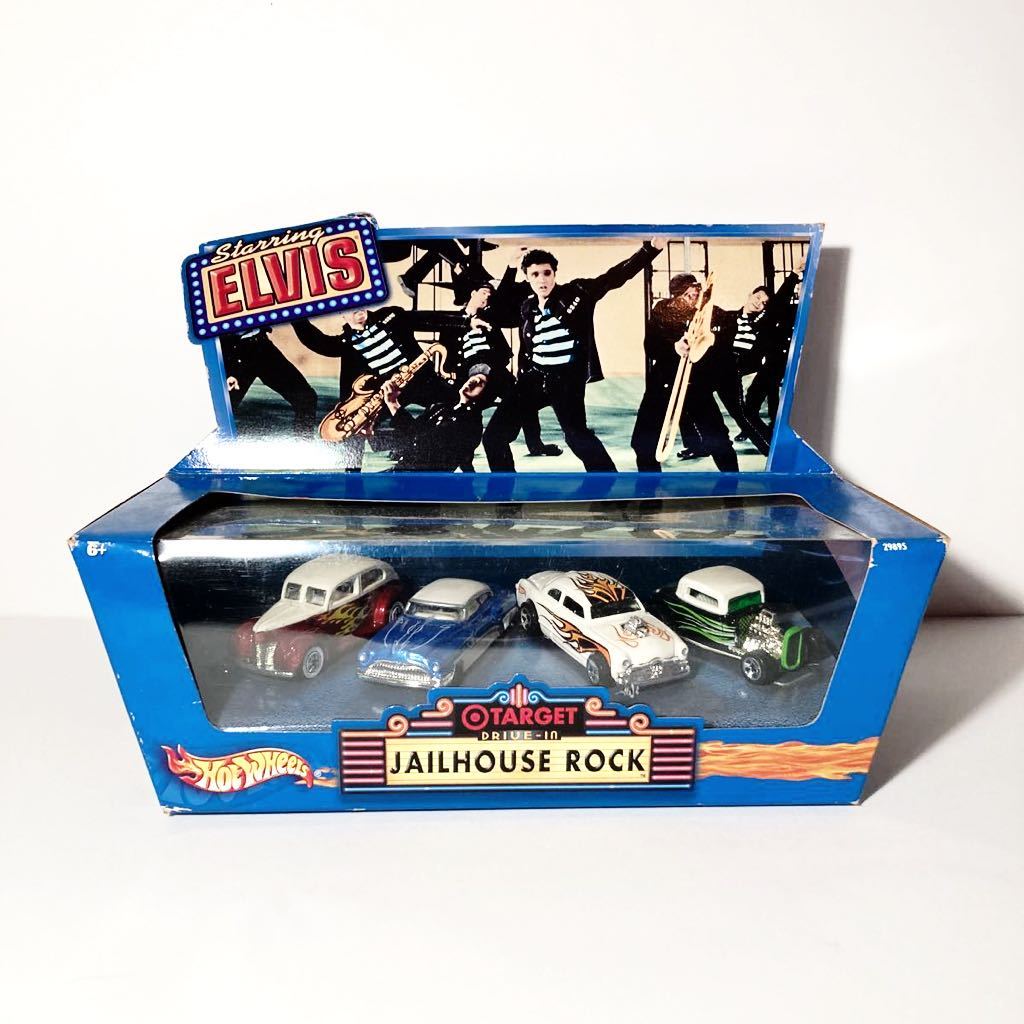 【2026，HOT】 超レア TARGET限定 エルビス 4CAR SET ELVIS Jailhouse Rock 監獄ロック ソーファイン シューボックス HOT WHEELS ホットウィール(乗用車)｜売買されたオークション情報、yahooの商品情報をアーカイブ公開 乗用車