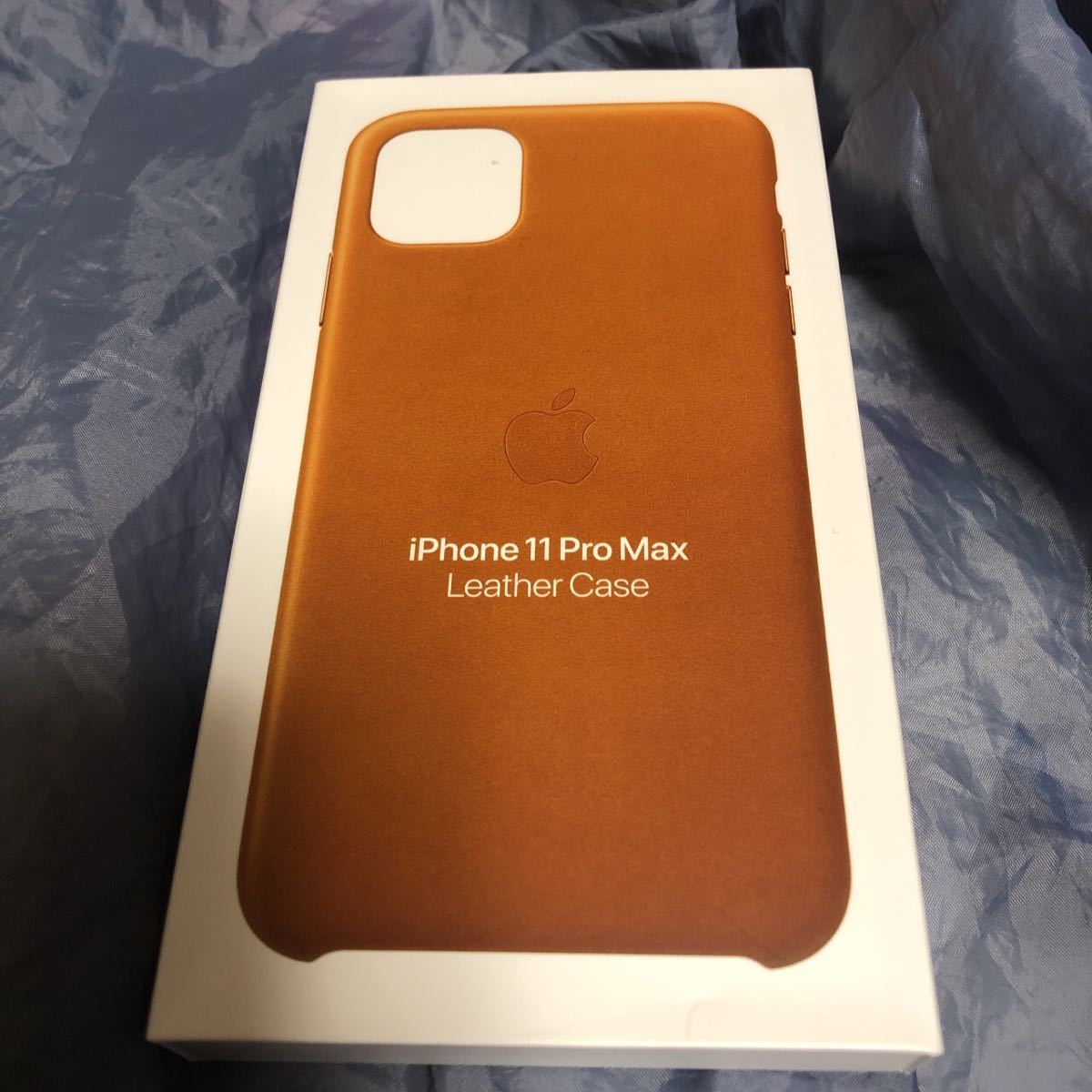 Apple 純正 レザーケース サドルブラウン iPhone X 【公式通販】
