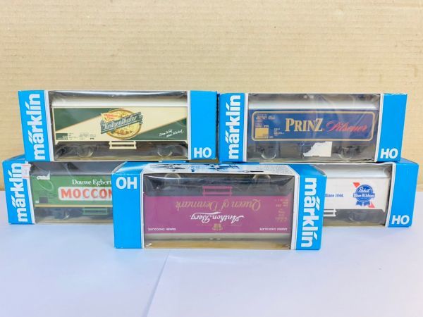 Q090-M5-1658 Marklin メルクリン HOゲージ 鉄道模型 箱付き 5点セット MOCCONA③