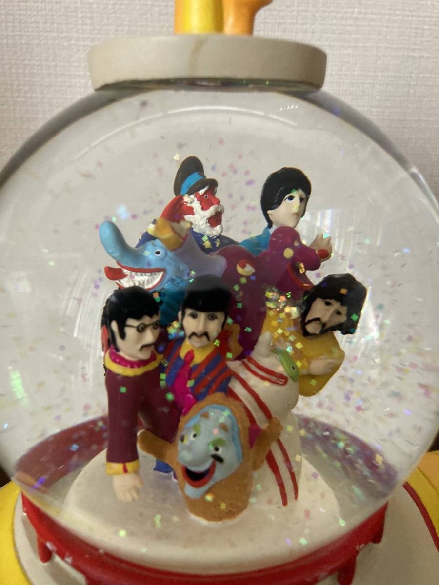 The Beatles Yellow Submarine スノーグローブ オルゴール 