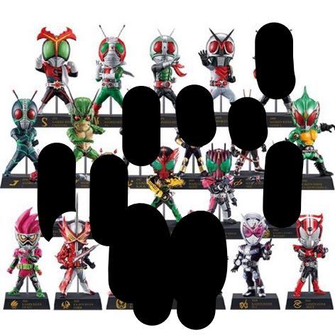 S.H.Figuarts 仮面ライダー新1号 50th Anniversary 仮面ライダー 一番くじ 50th anniversary E賞 13体セット ,は写真物に