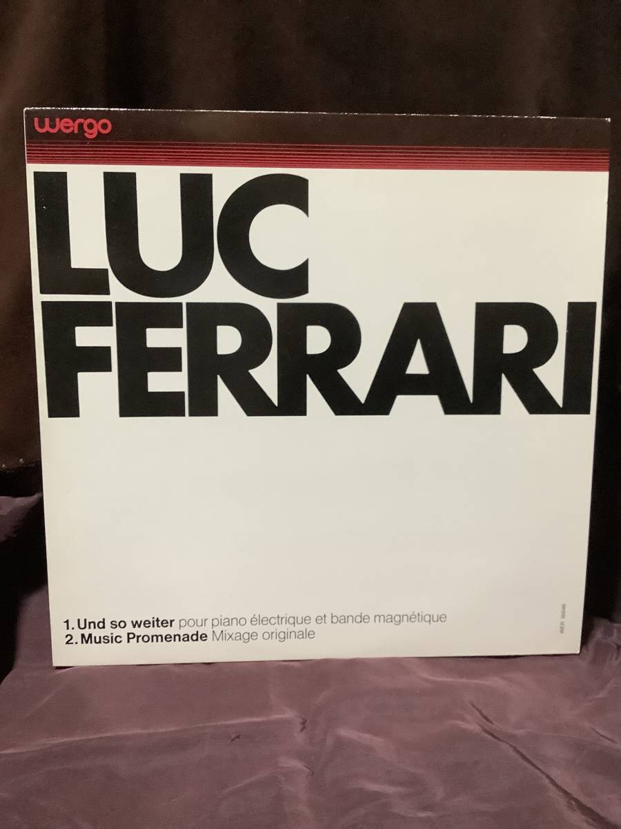 豊富な，大人気 鬼才 Luc Ferrari リュック フェラーリ Und So Weiter / Music Promenade 等々/ミュージックプロムナード WERGO 輸入盤(現代音楽)｜売買されたオークション情報、yahooの商品情報をアーカイブ公開 - オーク 現代音楽