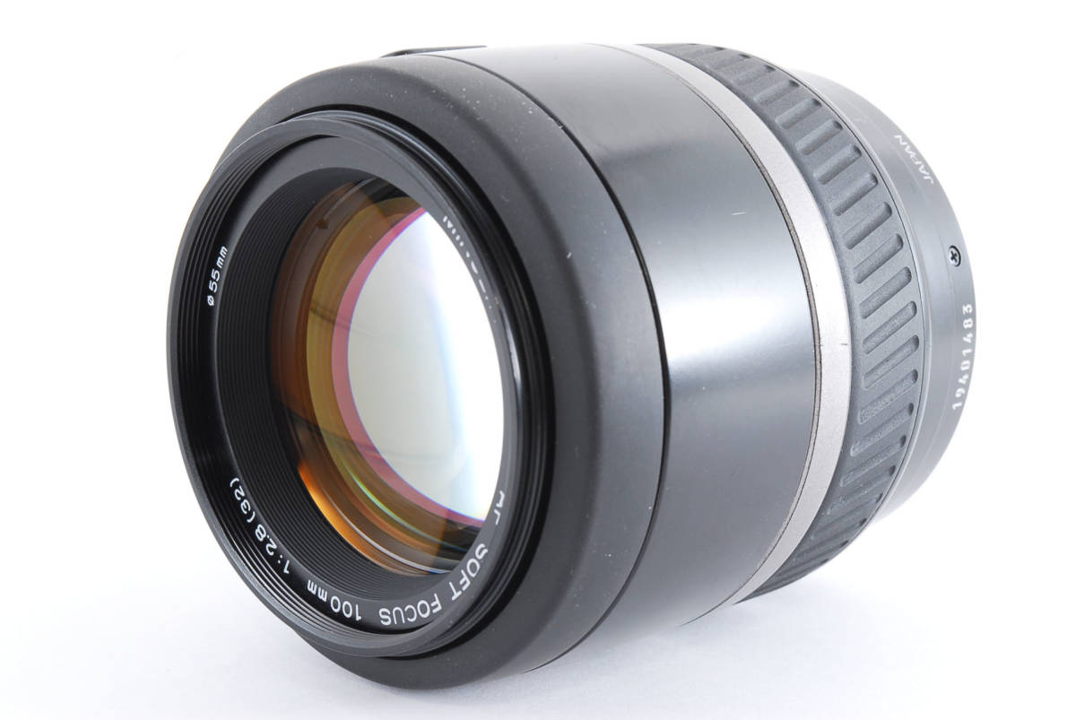 どない MINOLTA AF 100mm 2.8 「ミノルタ ソフト)」レンズ (soft f2.8 Minolta