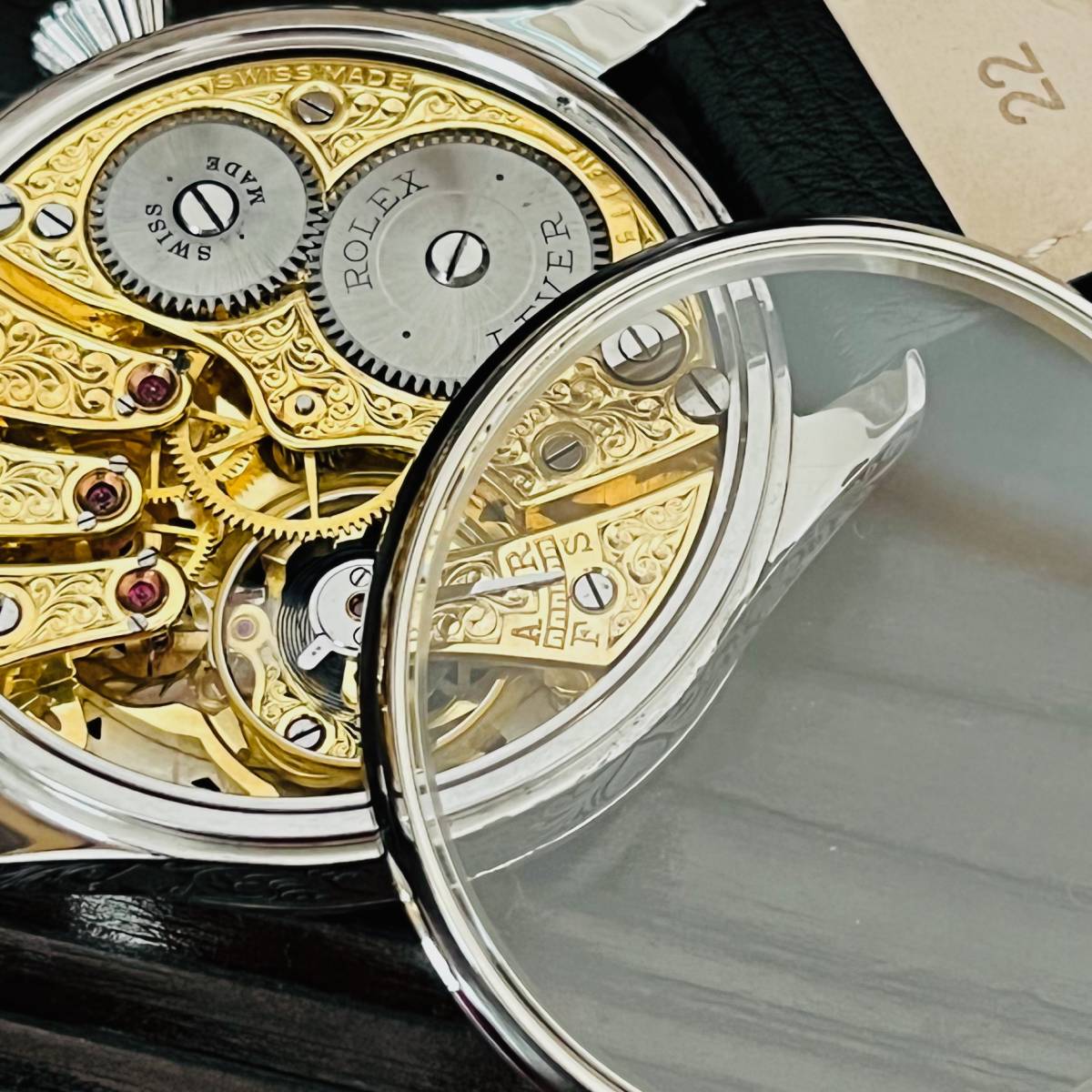 ☆激レア OH済み ロレックス ROLEX 動作良好 1918年 トランプ カード 