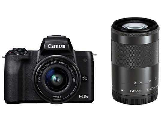 SALE，定番人気 2022 ビックカメラ 福箱 Canon ミラーレス一眼 EOS Kiss M ダブルレンズキット アクセサリー付き(キヤノン)｜売買されたオークション情報、yahooの商品情報をアーカイブ公開 - オークファン キヤノン
