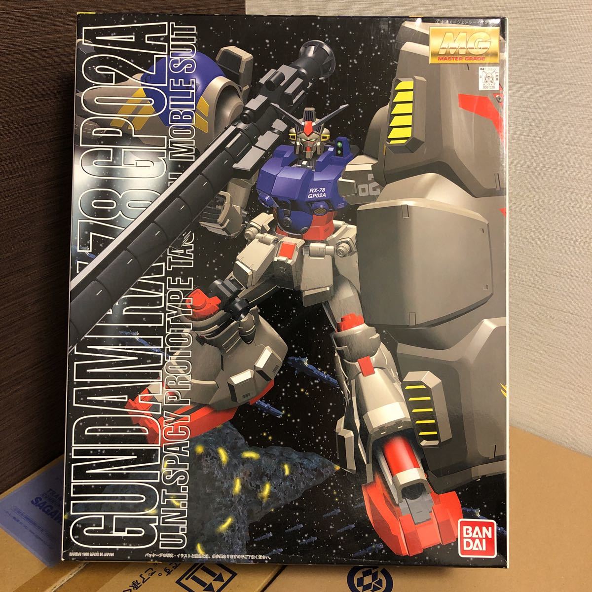 爆買い，正規品 未組立 バンダイ 1/100 MG RX-78 GP02A ガンダム試作２号機(機動戦士ガンダム)｜売買されたオークション情報、yahooの商品情報をアーカイブ公開 - オークファン 機動戦士ガンダム