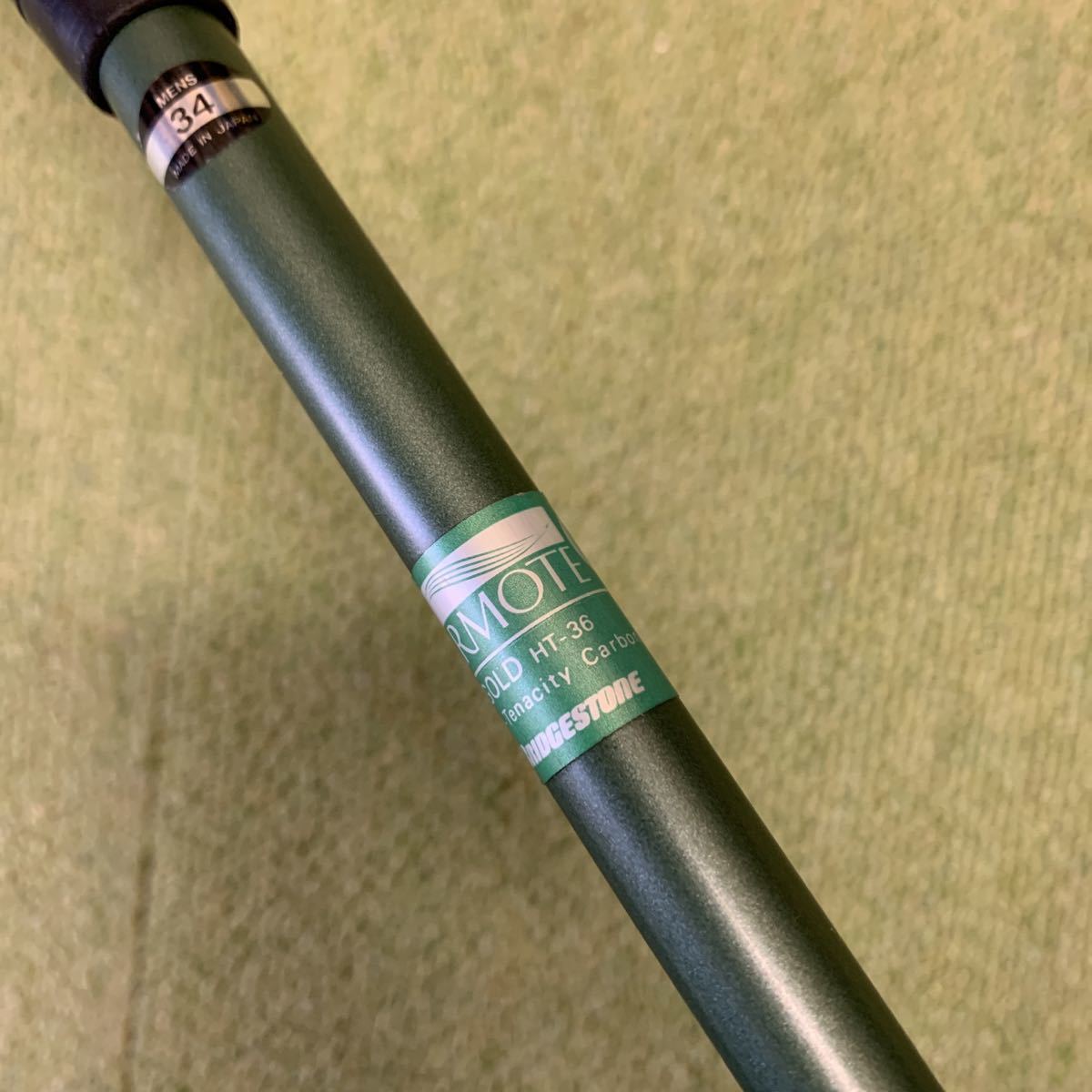 S928 ブリヂストン REXTAR FG-01 L字パター HARMOTECシャフト 34インチ