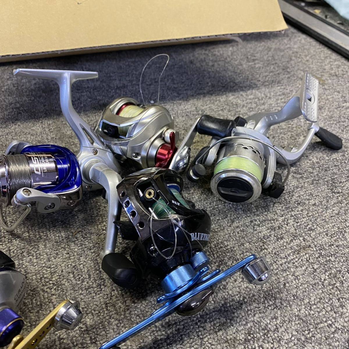 GM12A⑦ シマノ SHIMANO CURADO 301H タイプJと他4つ シマノ リール