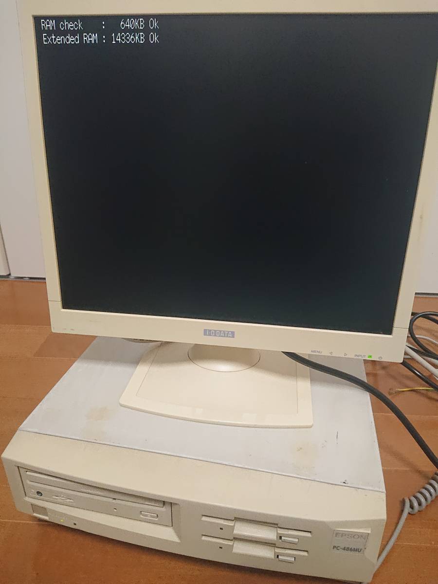 EPSON エプソン パーソナルコンピュータ 旧型PC PC-486MU ジャンク