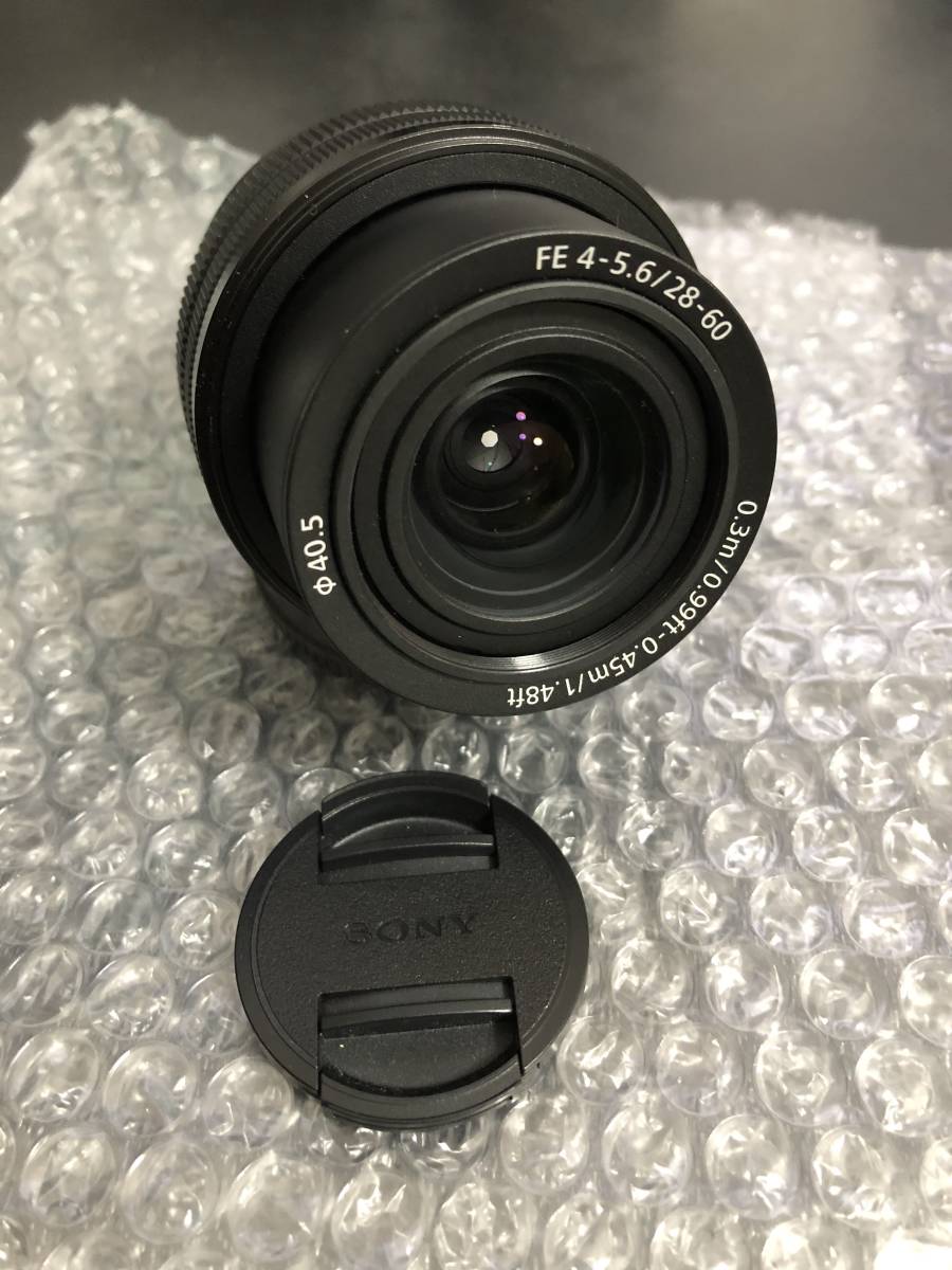 極美品！】 試し撮りのみ SEL2860 SONY ソニー FE28-60mm F4-5.6 α7c  