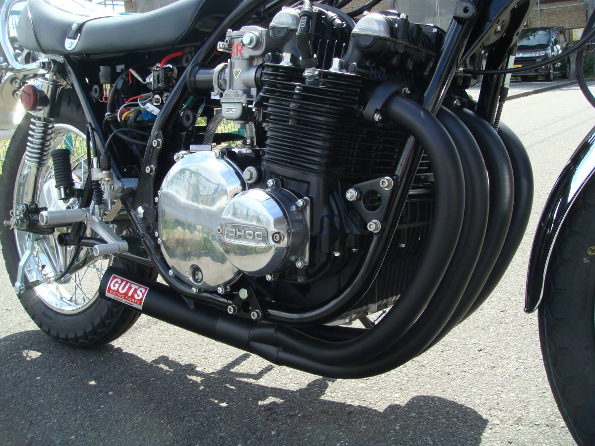 Z系 新品 GUTS オリジナル ハラシタ管 8㎜フランジ (Z1/Z2/Z750/Z900