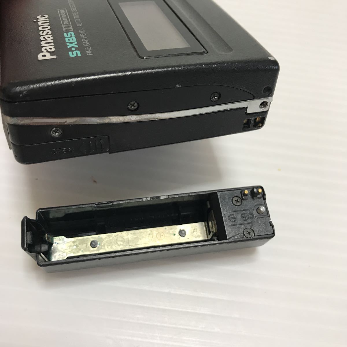 Panasonic パナソニック S-XBS RQ-S5V ポータブルカセットプレーヤー