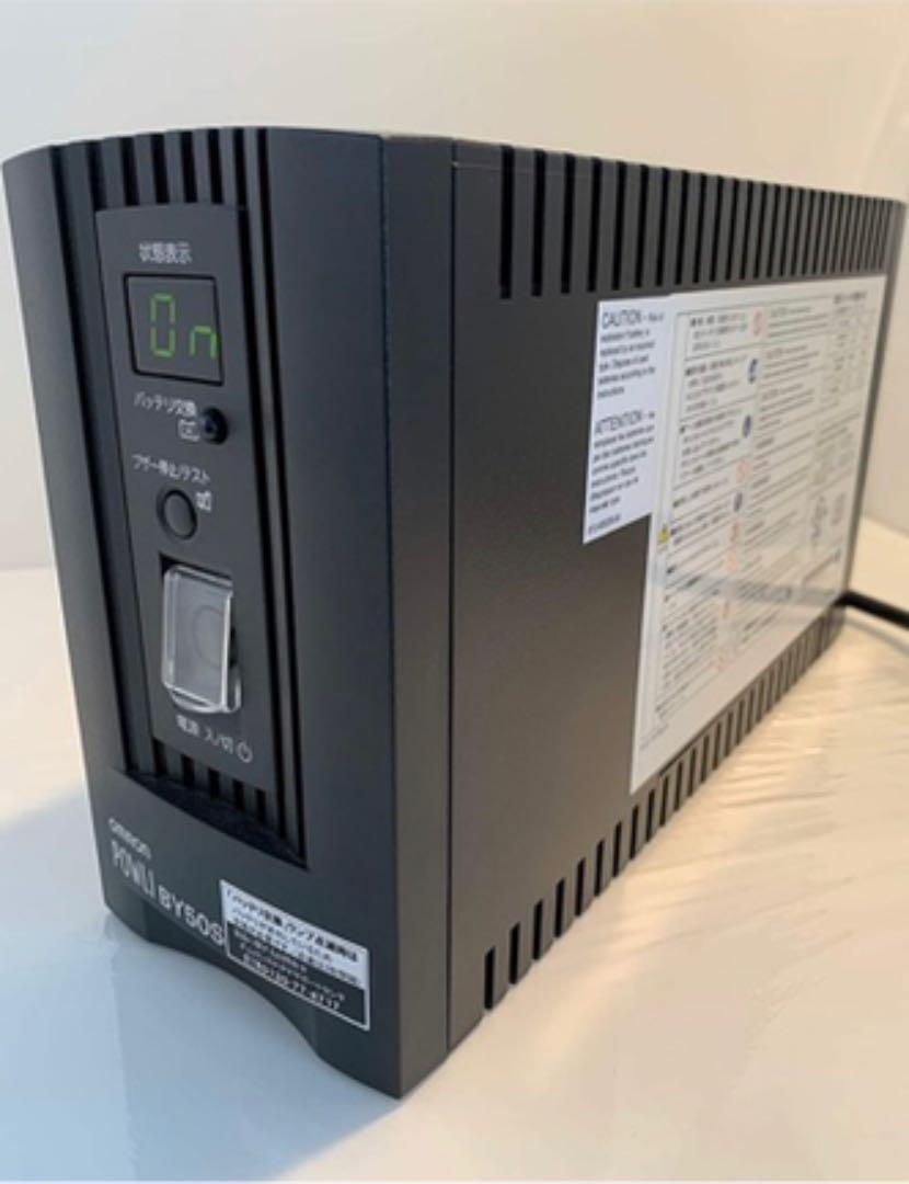 無停電電源装置 オムロン BY50S OMRON UPS 500VA⁄300W 常時商用給電 | BY