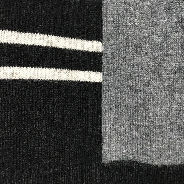 ピッコーネローマ ニット チュニック カットソー ハイネック グレー L 長袖