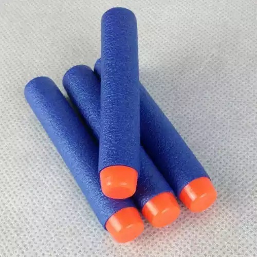 お買い得 ダーツスポンジ弾　100本　ナーフ NERF　おもちゃの弾丸 EVA詰め用 安全 静か ソフト　EVA詰め替え弾丸 銃の弾丸_2