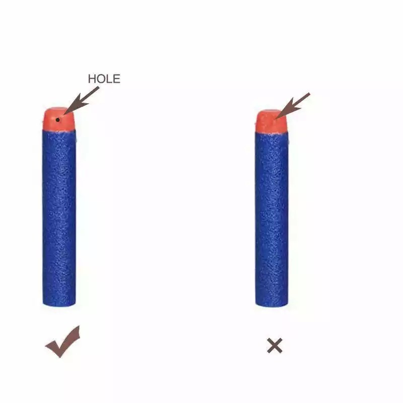 お買い得 ダーツスポンジ弾　100本　ナーフ NERF　おもちゃの弾丸 EVA詰め用 安全 静か ソフト　EVA詰め替え弾丸 銃の弾丸_3