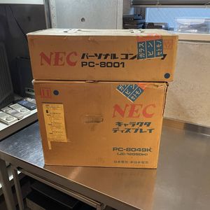 超希少 元箱 デモテープ付 NEC PC-8001 簡易動作確認済み NEC PC、「PC-8001」ミニを発表 40周年を記念した「LAVIE Pro Mobile