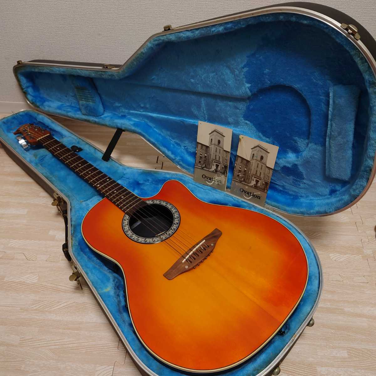 Ovation No.1861 Standard Balladeer オベーション ハードケース 説明 