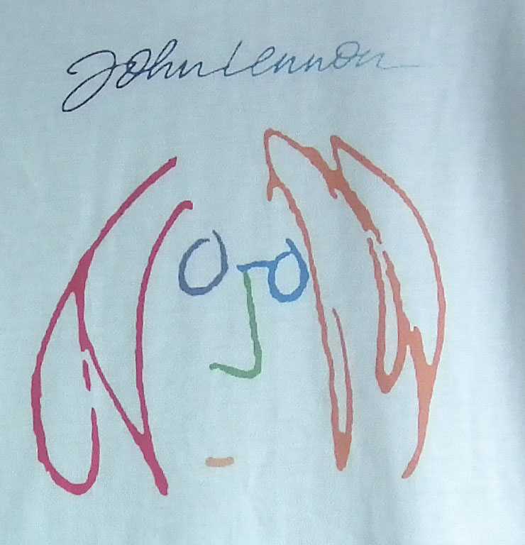 ジョン レノン 白m半袖 イマジン ジョンレノン Imagine カラフル自画像 ビートルズ イラスト キャラクター 売買されたオークション情報 Yahooの商品情報をアーカイブ公開 オークファン Aucfan Com