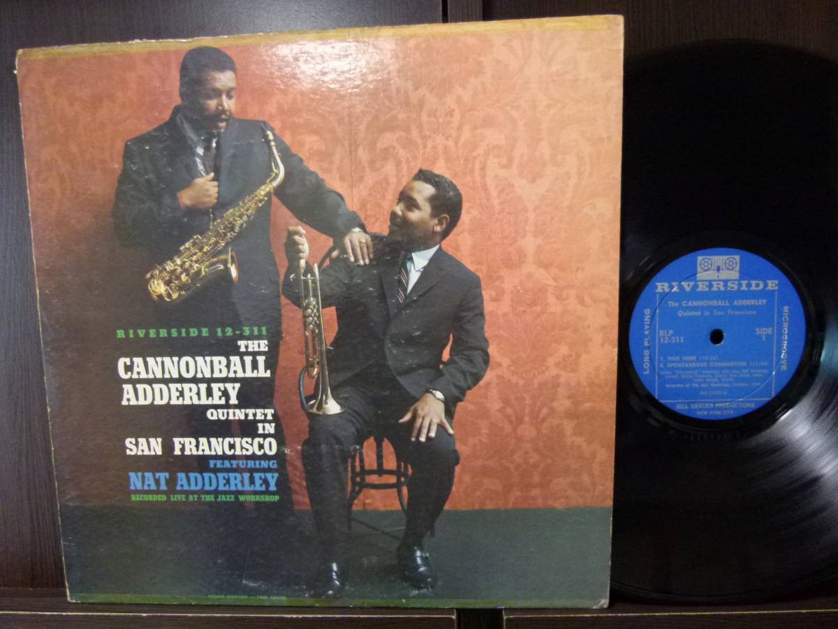  激レア 美盤オリジナル CANNONBALL ADDERLEY QUINTET IN SAN FRANCISCO(ジャズ一般)｜売買されたオークション情報、yahooの商品情報をアーカイブ公開 - オークファン ジャズ一般