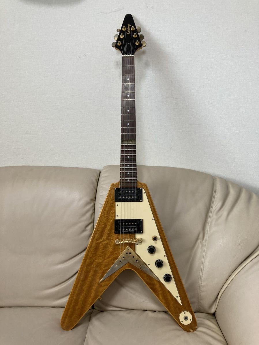 epiphone flying V 1958 korina ジャンク Epiphone Korina Flying