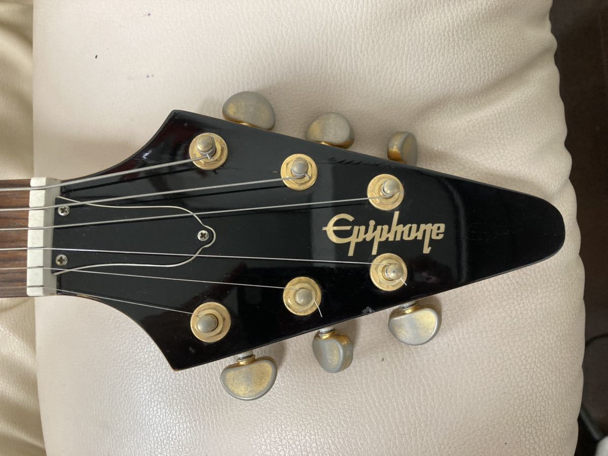 epiphone flying V 1958 korina ジャンク Epiphone Korina Flying