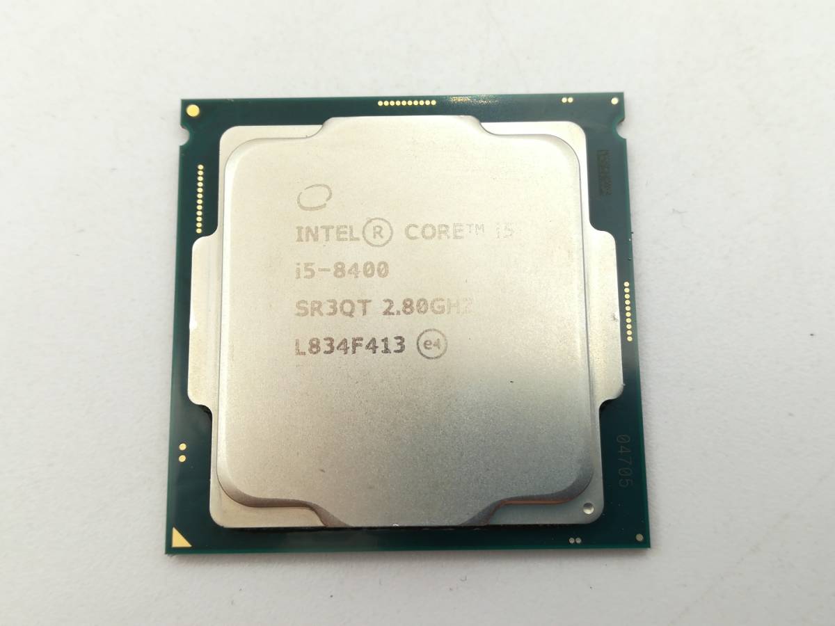 じゃんぱら広島店】Intel Core i5-8400 (2.8GHz/TB:4GHz) BOX LGA1151