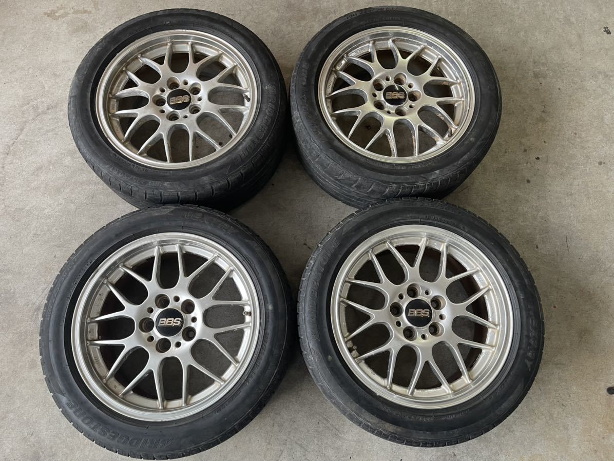 BBS RG 17インチ RG715 7.5J ET45 RG720 8J ET40 PCD114.3 4本セット 