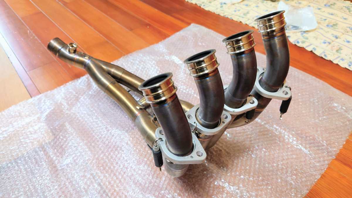 ヤマハ YZF-R6【BN6】 アクラポビッチ エキパイ オプションヘッダー 