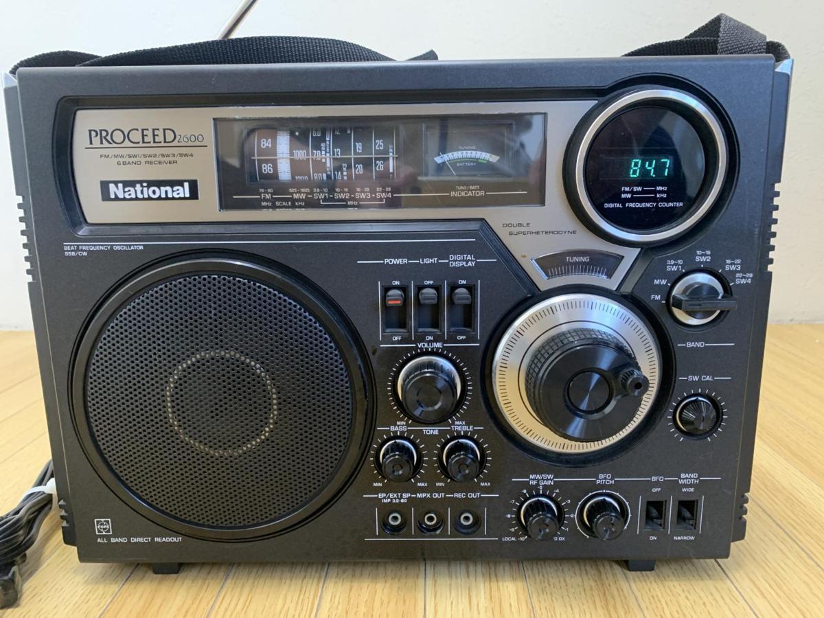 RF-2600 ナショナル National 0 FM⁄MW⁄SW1～4 PROCEED Panasonic 1