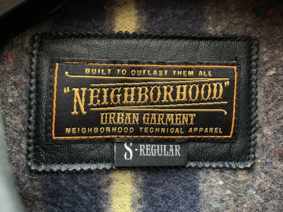 neighborhood レザージャケット 中古美品 ネイバーフッド wtaps