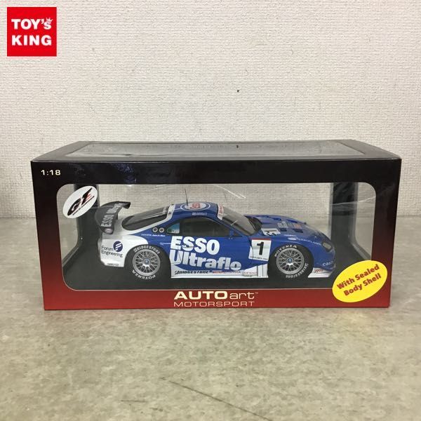 1円～ オートアート 1/18 トヨタ スープラ JGTC 2003 ESSO ULTRAFLO