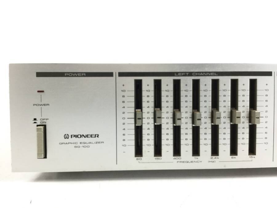 Pioneer SG-100 グラフィックイコライザー PIONEER SG-100 グラフィックイコライザー◇現状品 【公式通販】