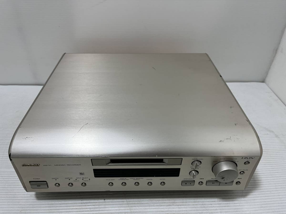 ◇Victor XM-V1 MINIDISC MDデッキ ビクター HMV【ジャンク・写真追加