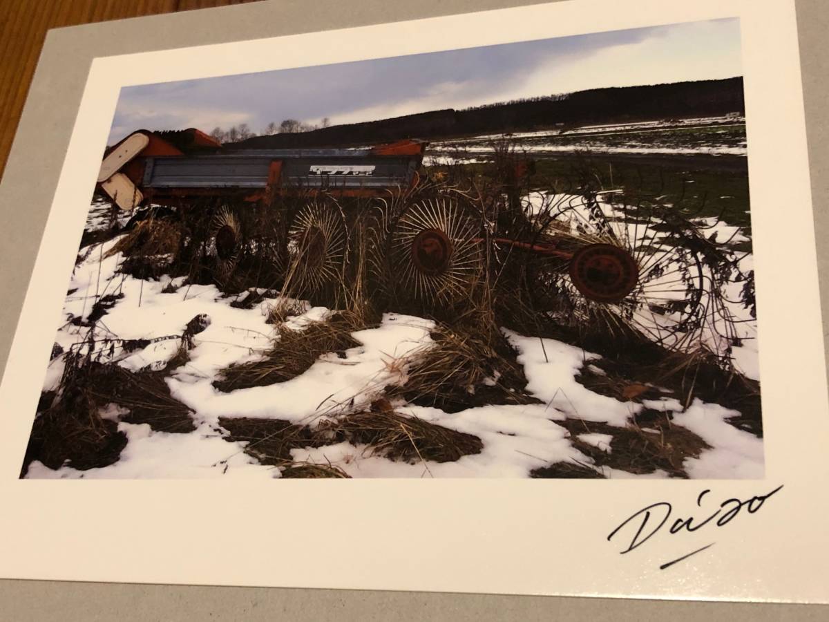 森山大道　オリジナルプリント　東日本大震災支援プロジェクト　カラー 森山大道 瀬戸正人 写真作品 プリント サイン入り 東日本大震災支援